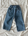 Straight Stretch Denim Pants