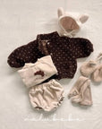Croissant Velour Sweatshirt (Bebe)