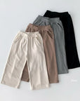 Soft Feel Knit Wide Pants