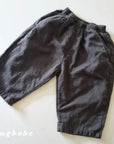 Washed Double Layer Baggy Pants