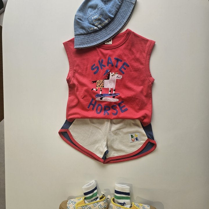 Skate Horse Sleeveless Tee