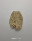 Cream Jogger Pants