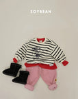 Jumping Bunny Stripe Sweatshirt