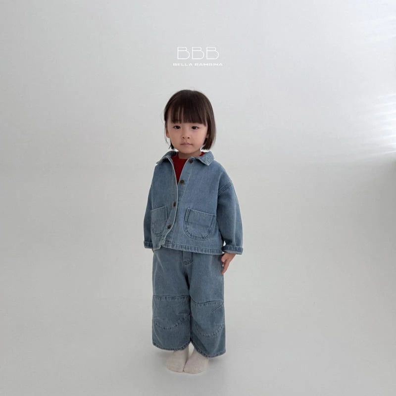 Loose Denim Pants
