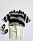 Fall Stitch Cotton Pants