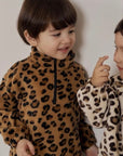 Leopard Anorak Set