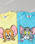 Tom Jerry Peekaboo Top Bottom Set