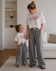 Bonjour Mini Check Pants