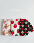 Fleece Pattern Sweatshirt