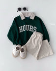 Hours Collar Sweatshirt