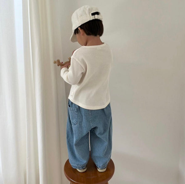 Denim Finger Pants
