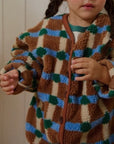 Check Fleece Jacket