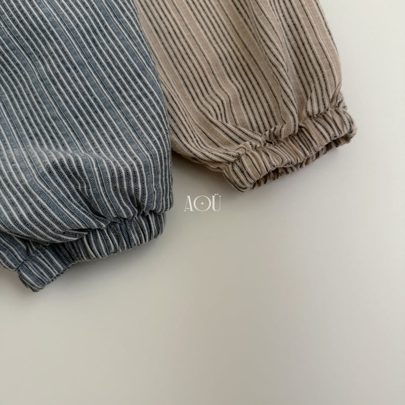 Volume Stripe Jogger Pants