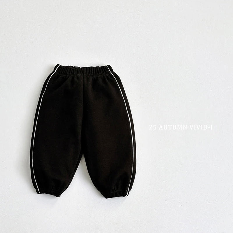Piping Line Jogger Pants