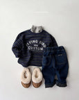Basic Brushed Denim Pants