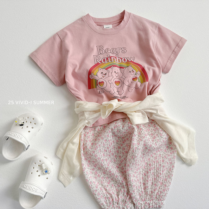 Rainbow Bear Friends Tee