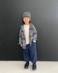 Embossed Ribbed Pants