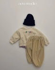 Cream Jogger Pants
