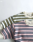 Stripe Fleece Sweatshirt