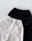 Fit Wide Stitch Pants