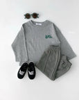 Black Button Logo Tee