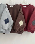 Argyle Patch Sweatshirt