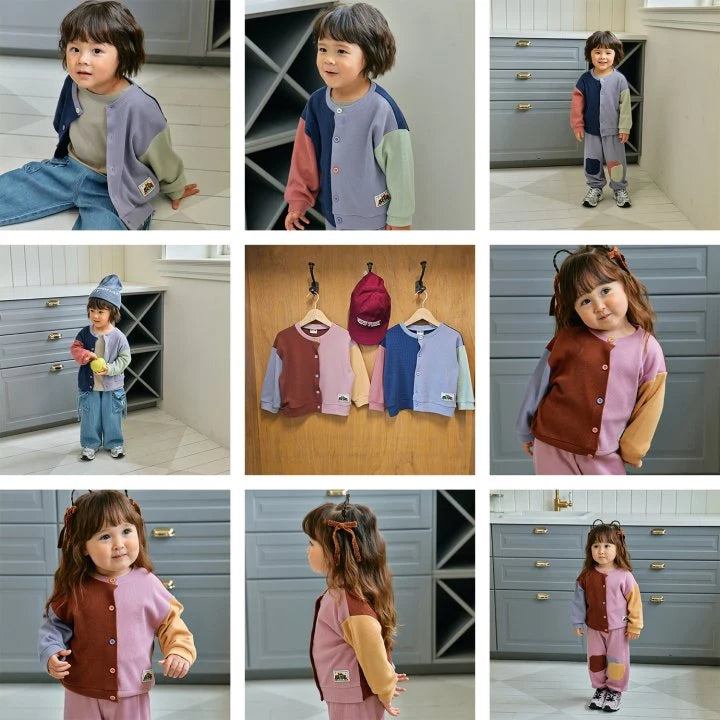 Waffle Cardigan