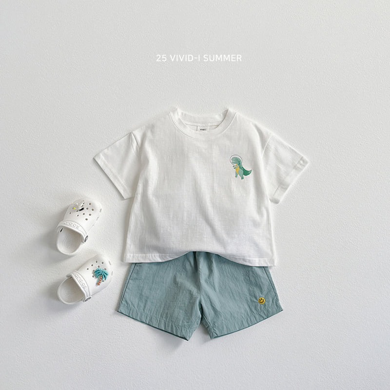 Space Dino Short Sleeve Tee