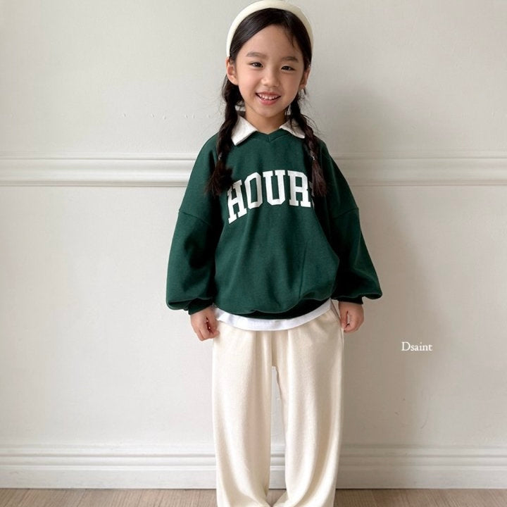 Hours Collar Sweatshirt