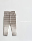 Ribbed Striped Leggings