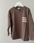 Coming Tee - Brown