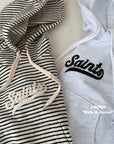 Saint Patch Stripe Hoodie