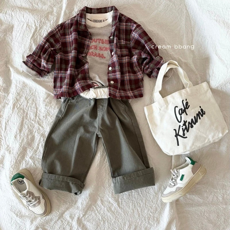 Printed Stripe Tee