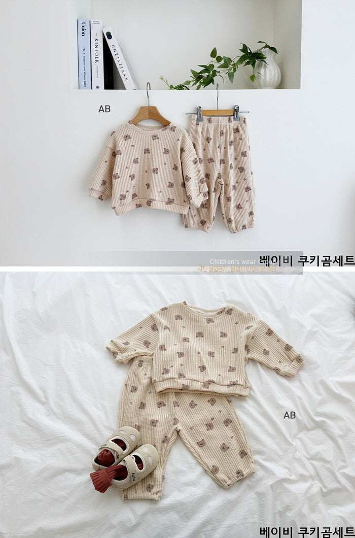 Little Foxx – Baby Cookie Bear Top &amp; Bottom Set