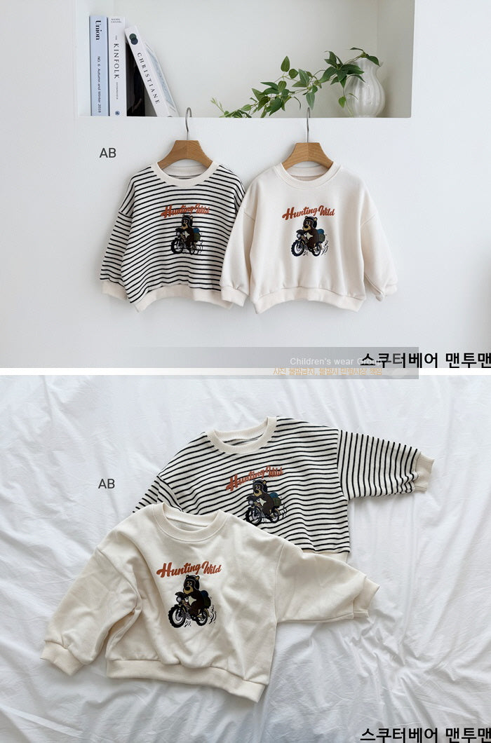 Little Foxx – Scooter Bear Sweatshirt