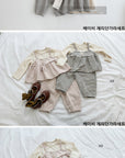 Little Foxx – Baby Cherry Striped Top & Bottom Set