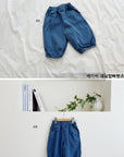 Little Foxx – Baby Denim Binding Pants