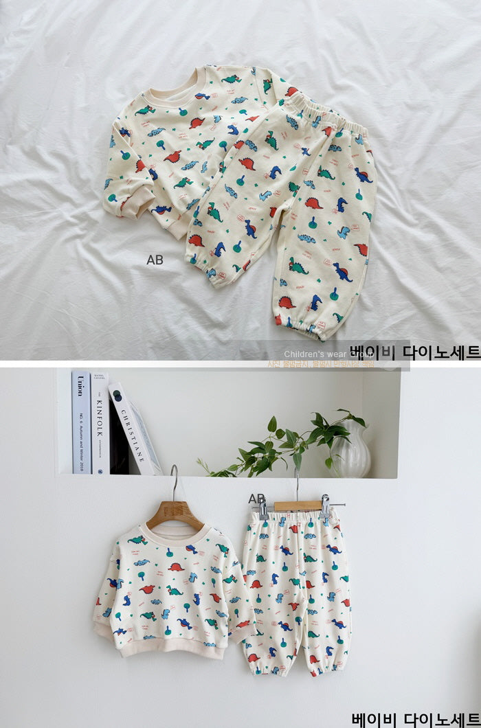 Little Foxx – Baby Dino Top &amp; Bottom Set