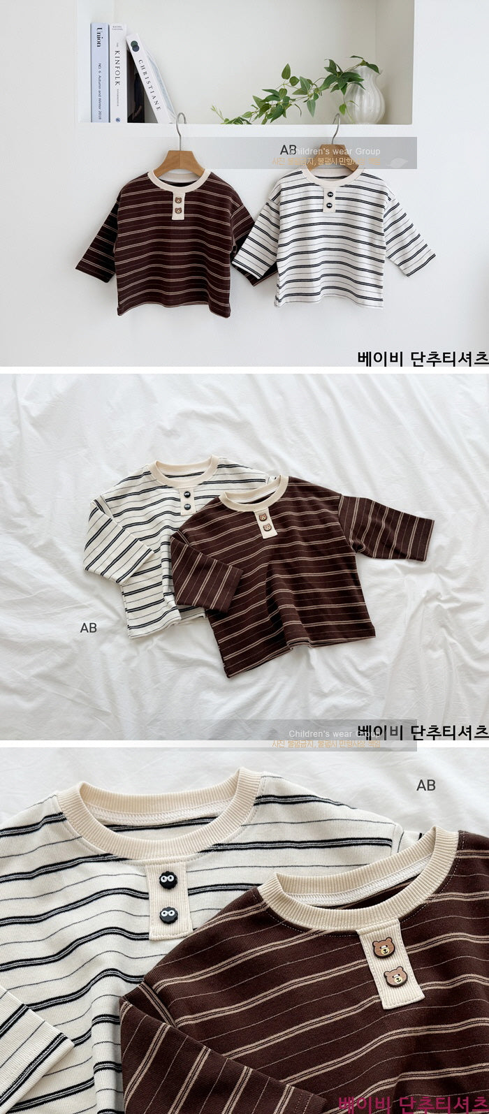 Little Foxx – Baby Button Tee