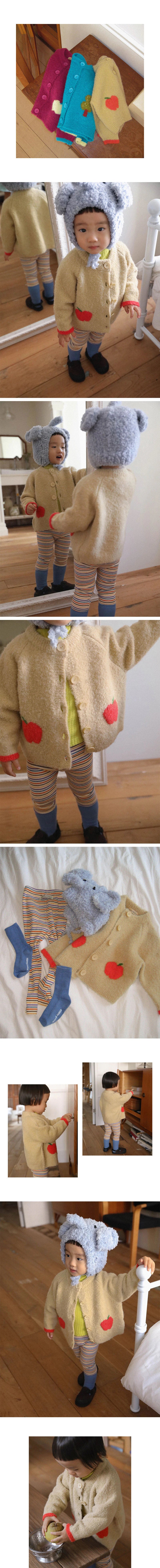 Little Foxx – Apple Tree Knit Cardigan