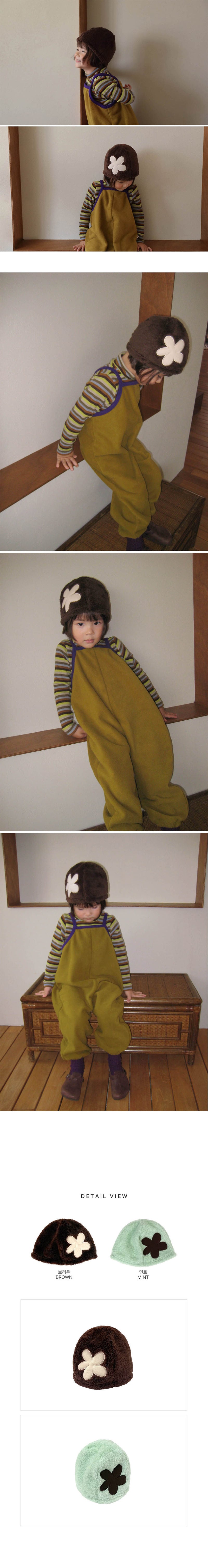 Fleur Fleece Beanie – Mütze für Kinder, Foto 2