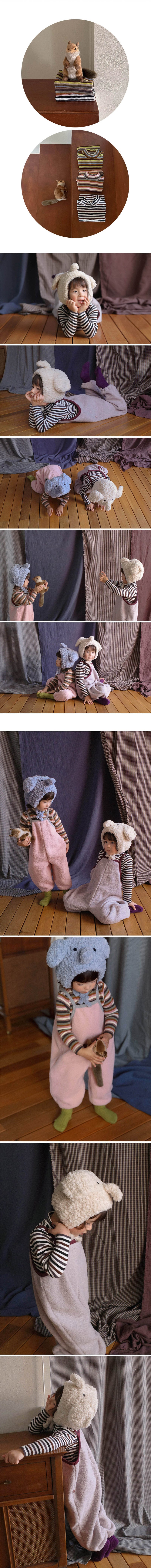Bow Stripe Turtleneck Tee – T-Shirt für Kinder, Foto 2