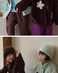 Mint Choco Fleece Zip-up von Amber – alle Detailfotos und Produktinfos