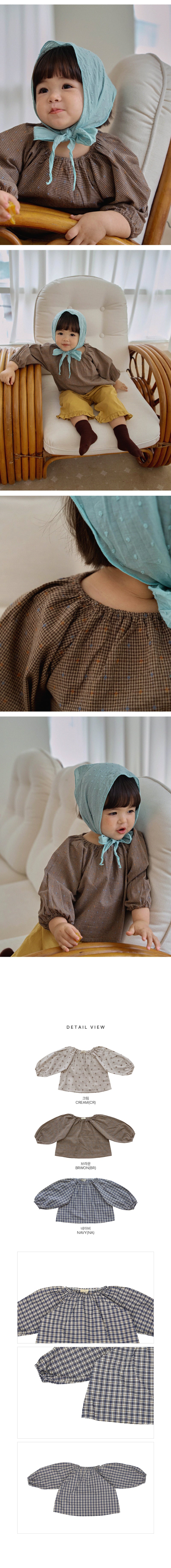 Little Foxx – Comma Frill Blouse