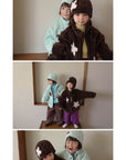 Mint Choco Fleece Zip-up – Jacke für Kinder, Foto 2