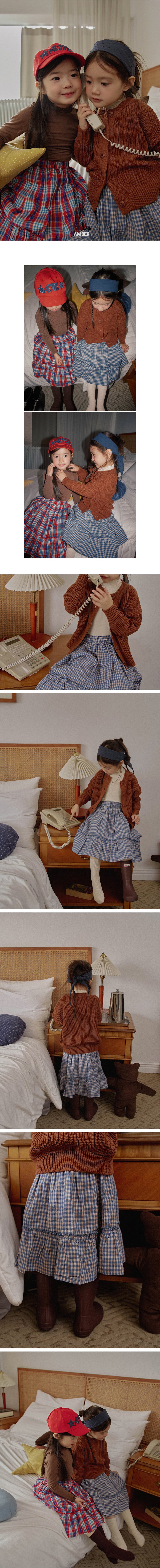 Little Foxx – From Check Skirt