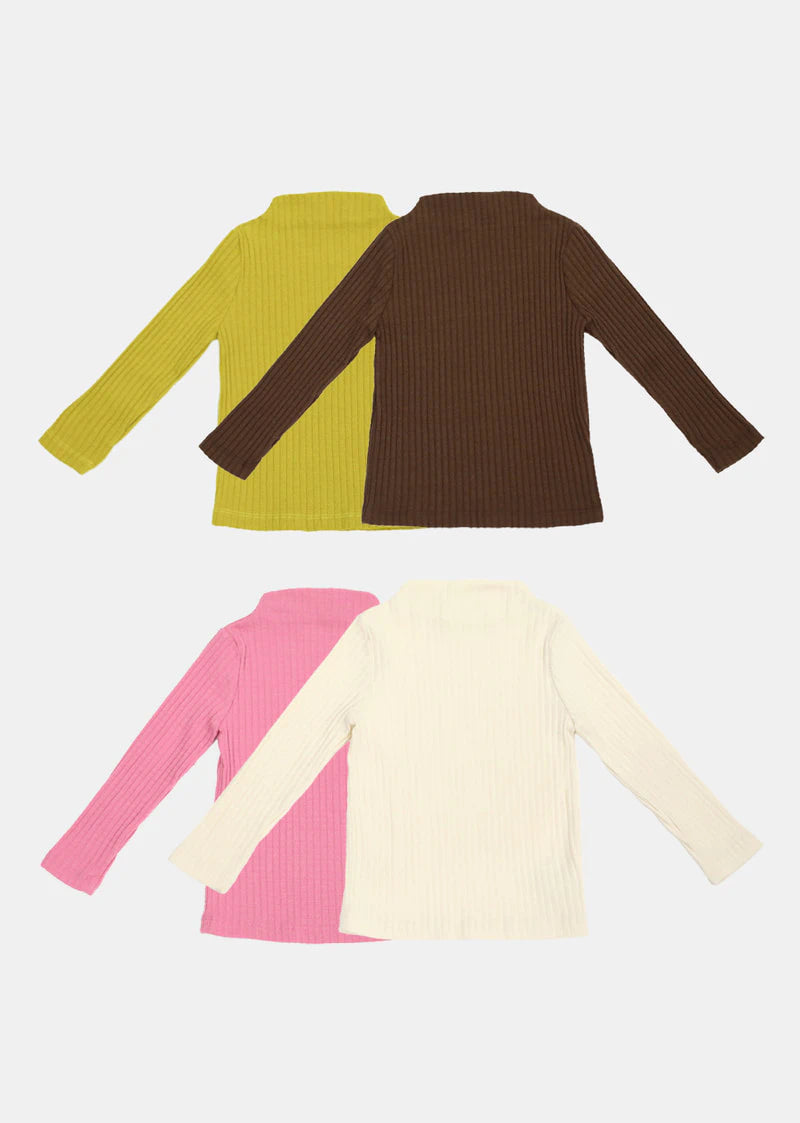 Little Foxx – Catch Mock Neck Tee