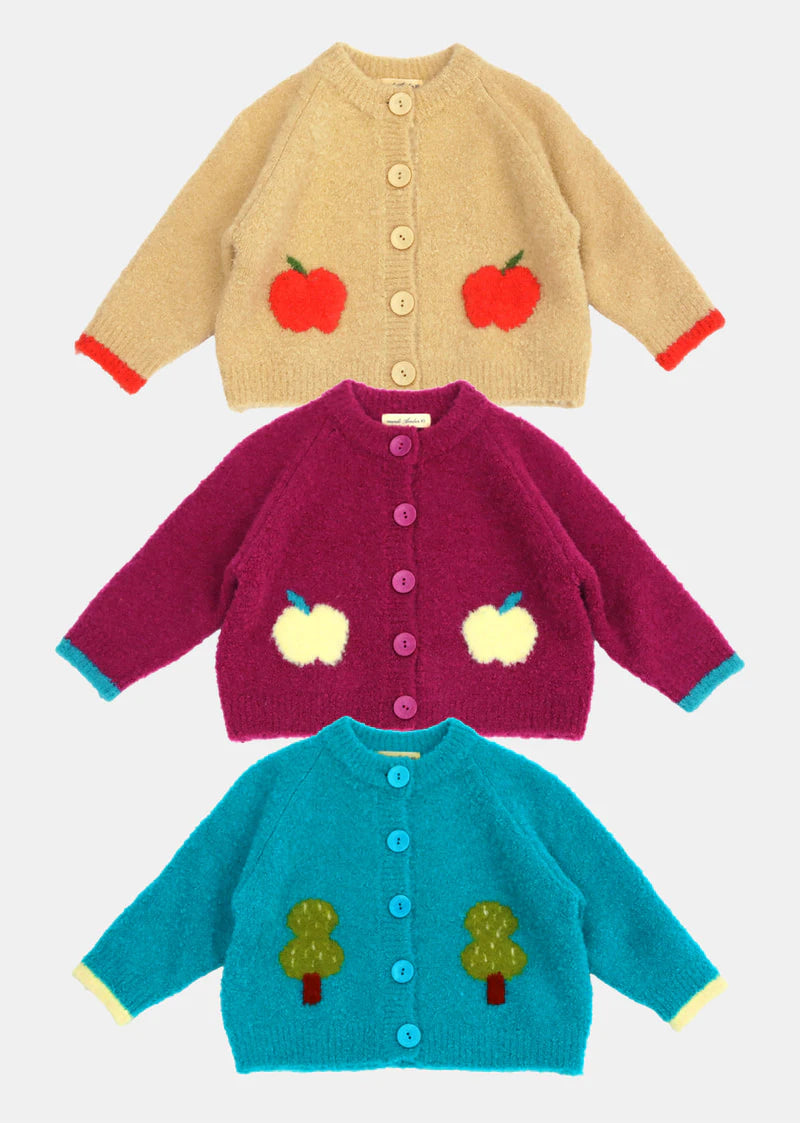 Little Foxx – Apple Tree Knit Cardigan