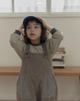 Little Foxx – Corduroy Contrast Overalls