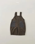 Little Foxx – Corduroy Contrast Overalls